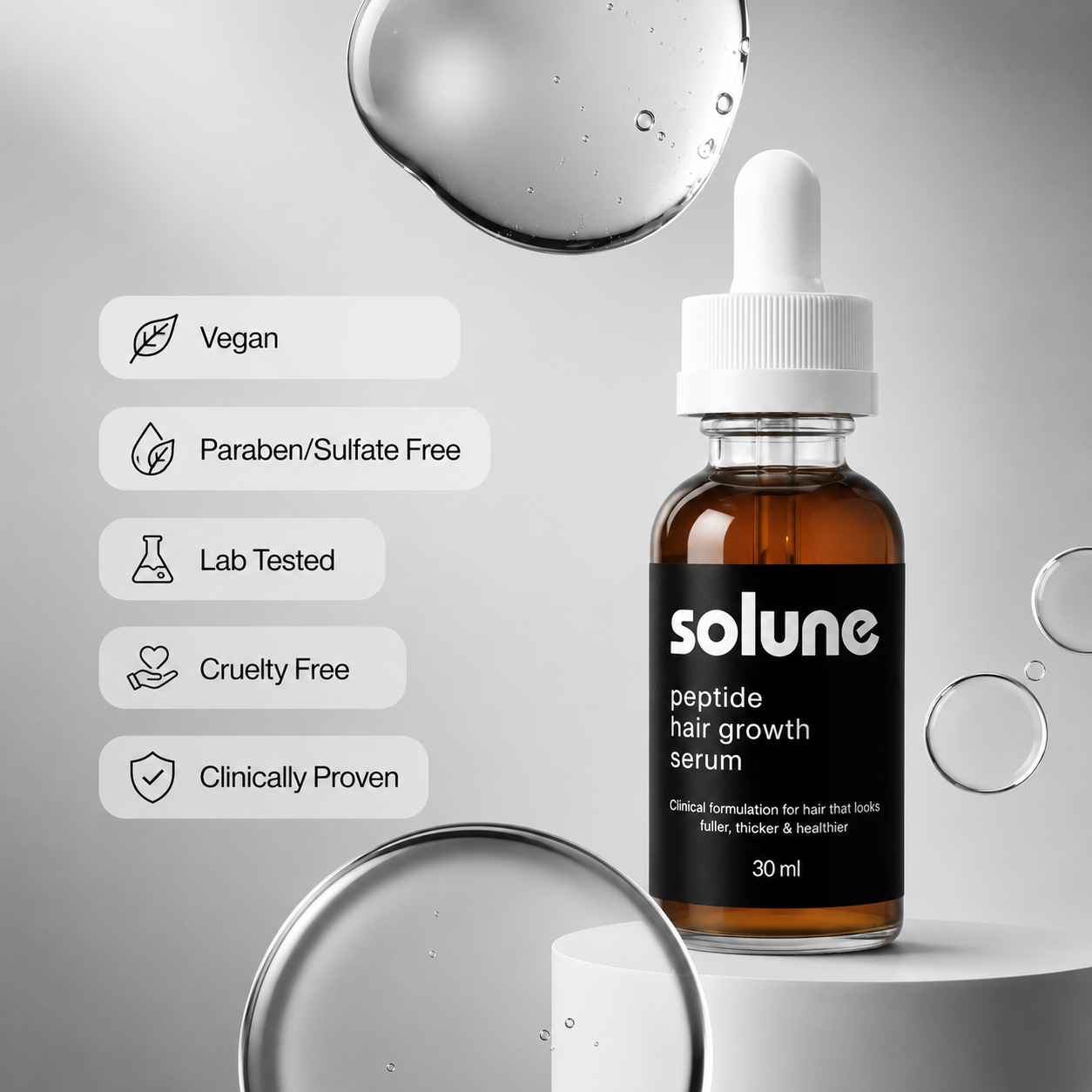 Peptide Hair Growth Serum